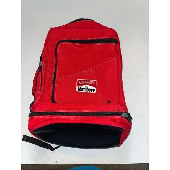 Marlboro Handbags - Vintage Marlboro Unlimited Duffle bag Backpack with patch logo